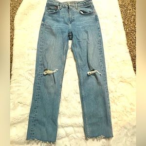 Zara high waisted jeans